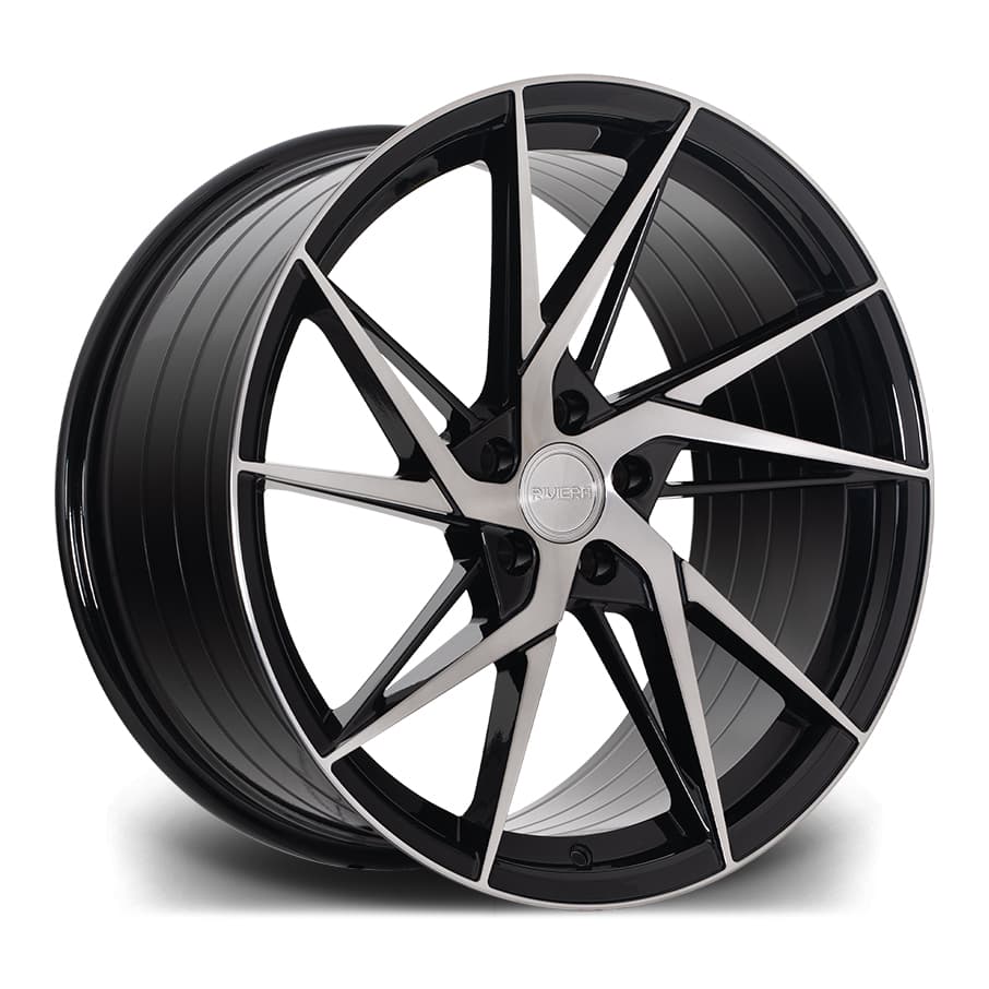 RIVIERA RF109 in BLACK POLISHED DARK TINT