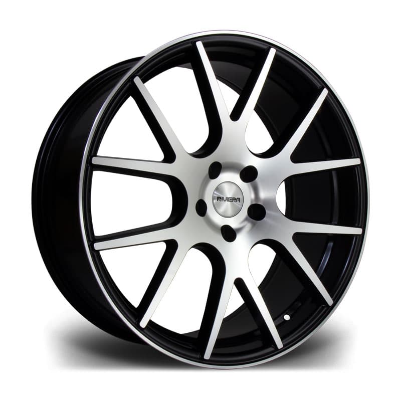 RIVIERA RV185 in MATT BLACK POLISHED