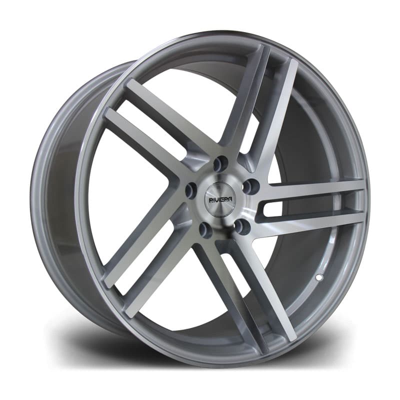 RIVIERA TWIST in MACHINED SILVER