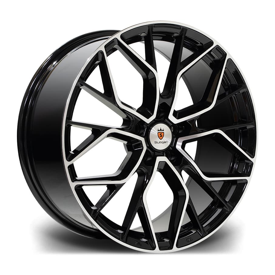 STUTTGART SF12 in BLACK POLISHED