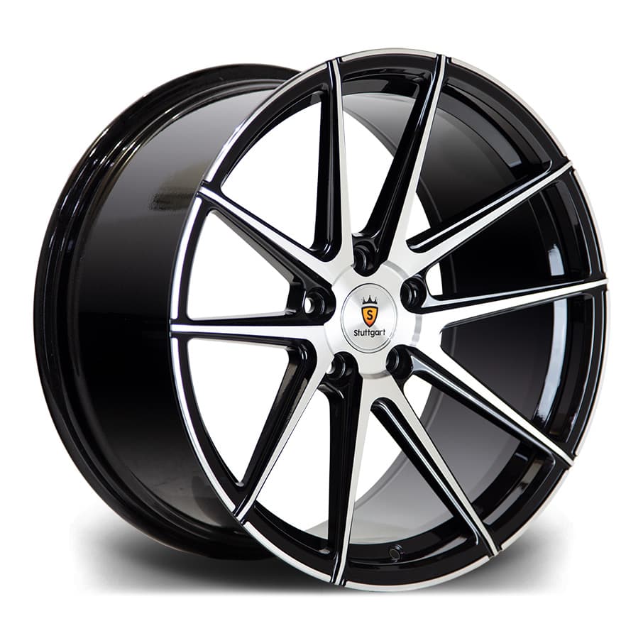 STUTTGART ST9 in BLACK POLISHED