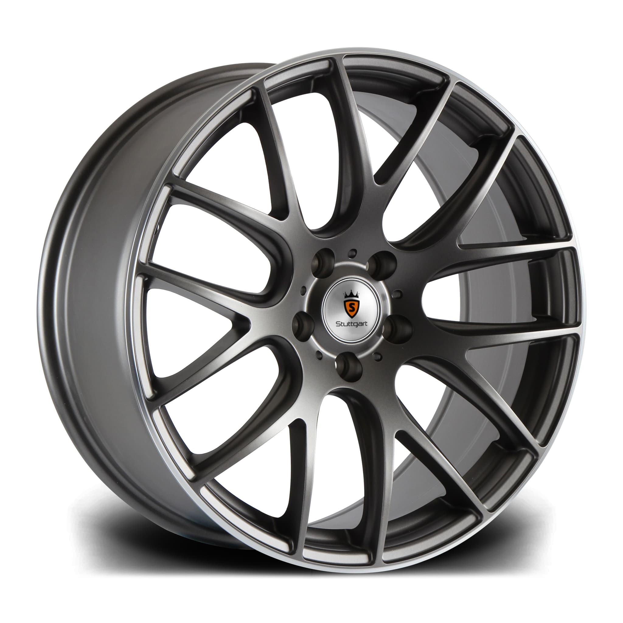STUTTGART ST3 in MATT GUNMETAL POLISHED