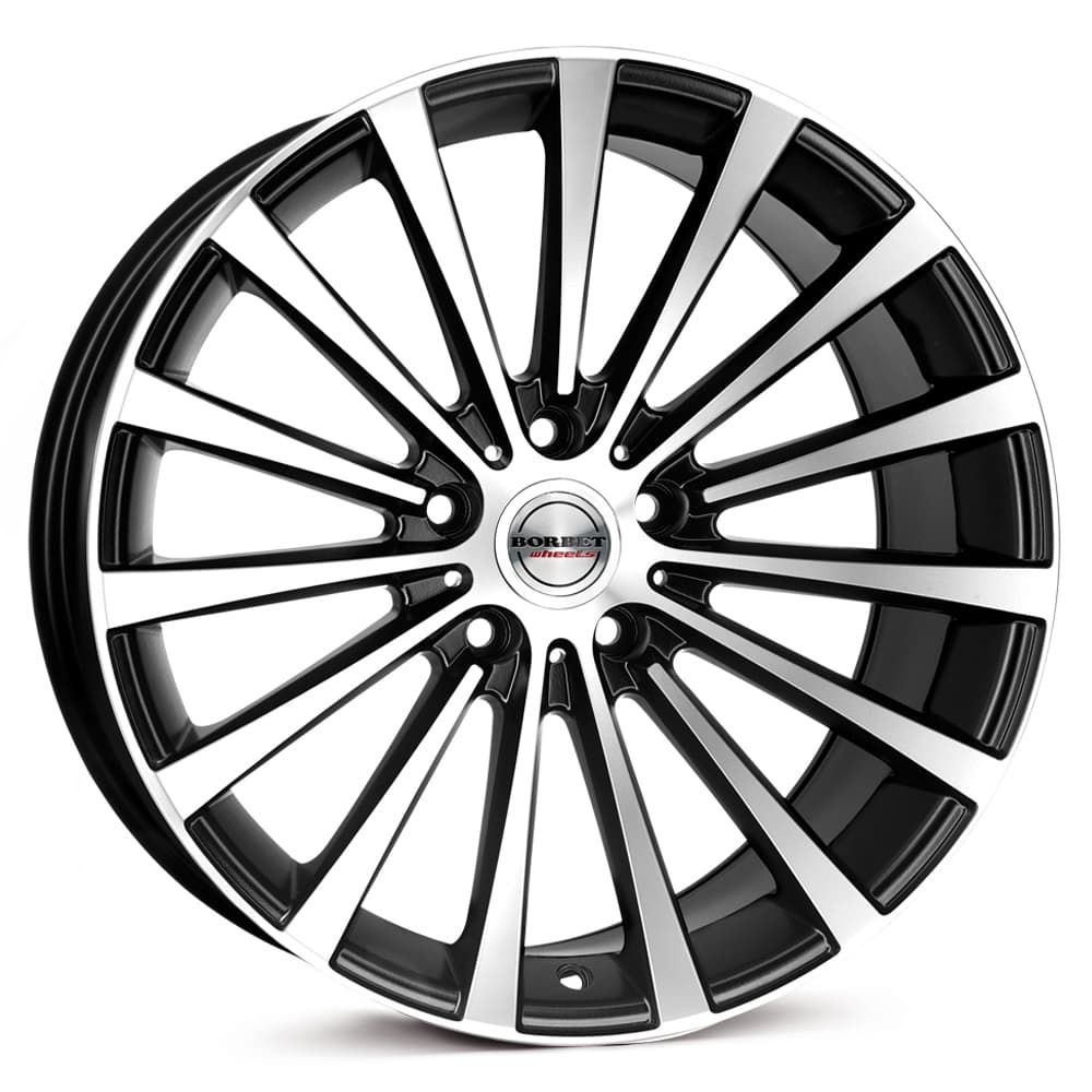 Borbet BLX in black polished matt