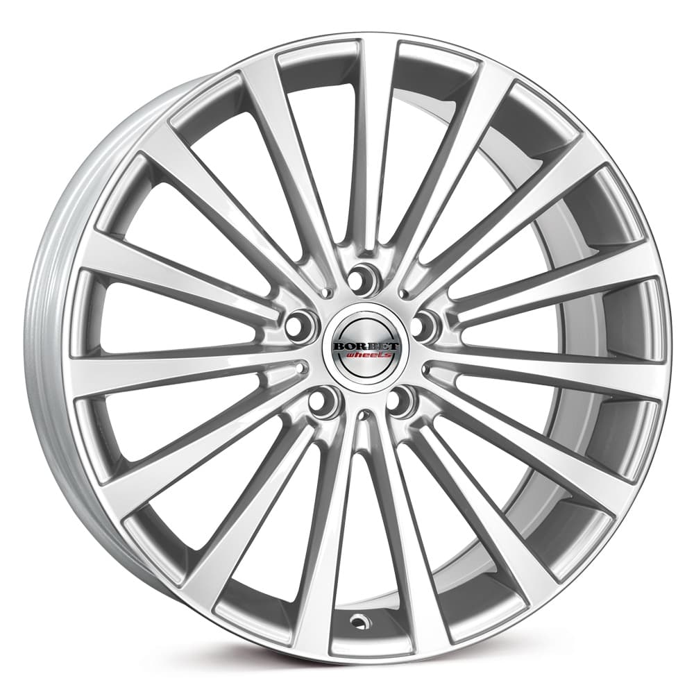 Borbet BLX in brillant silver