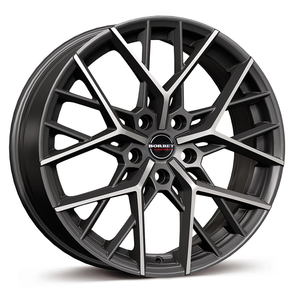 Borbet BY in titan polished matt