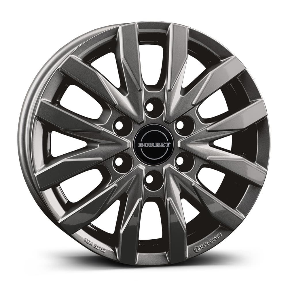 Borbet CW6 in mistral anthracite glossy
