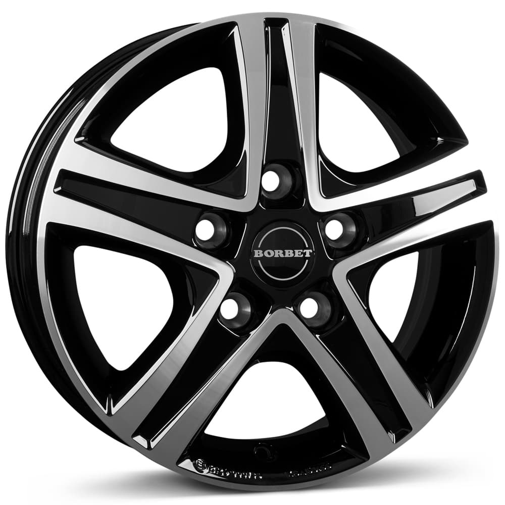 Borbet CWD in black glossy polished