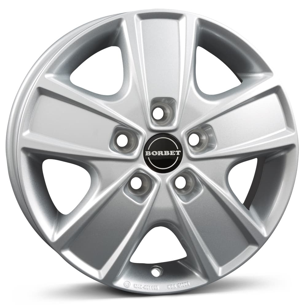Borbet CWG in crystal silver