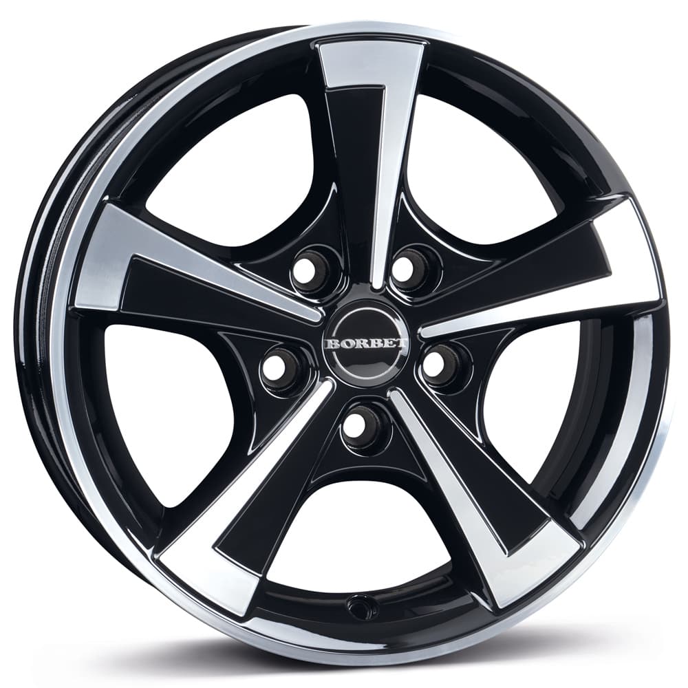 Borbet CWT in black polished glossy