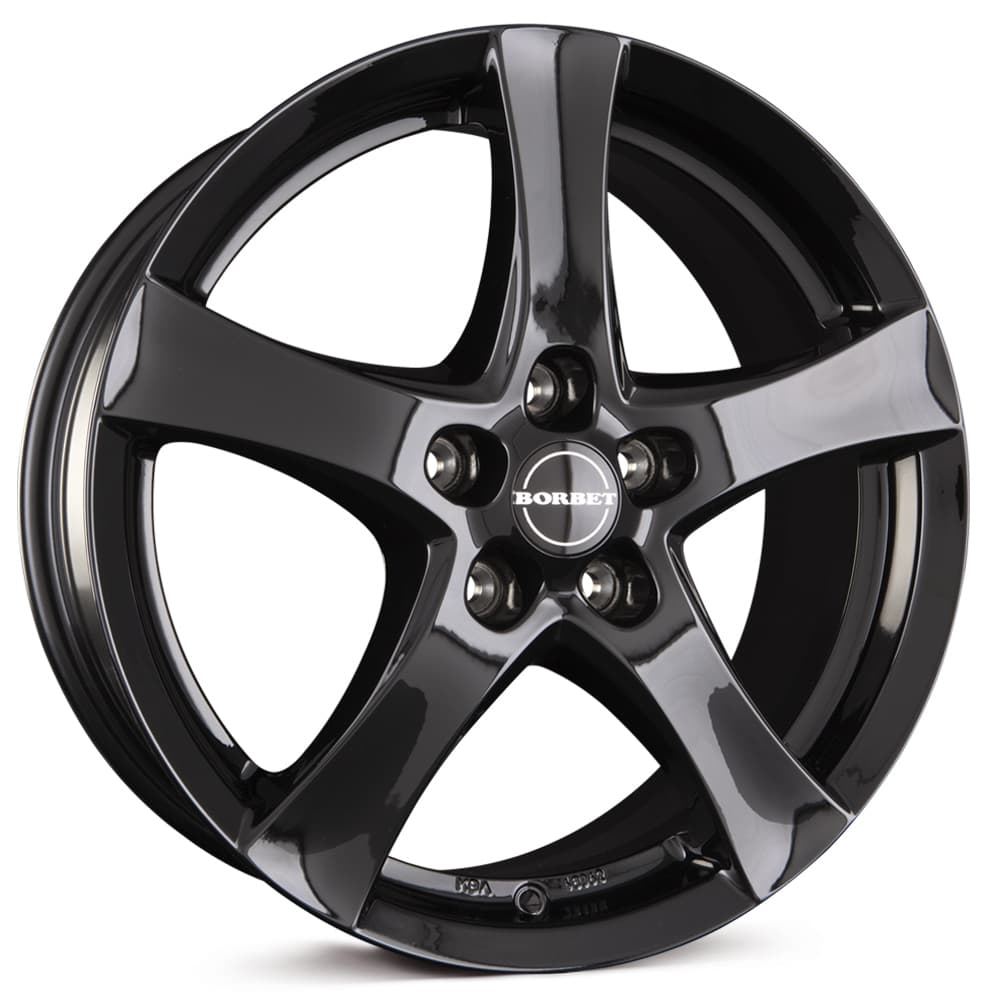 Borbet F in black glossy