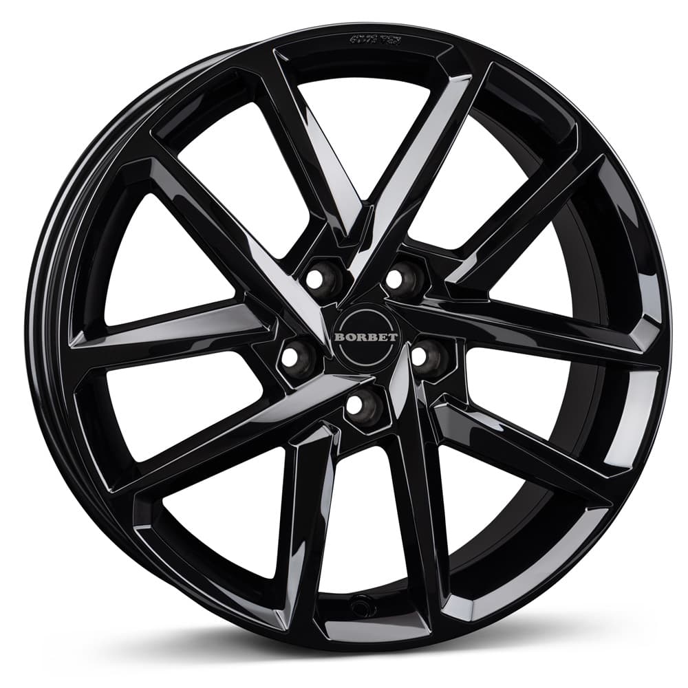 Borbet N in black glossy