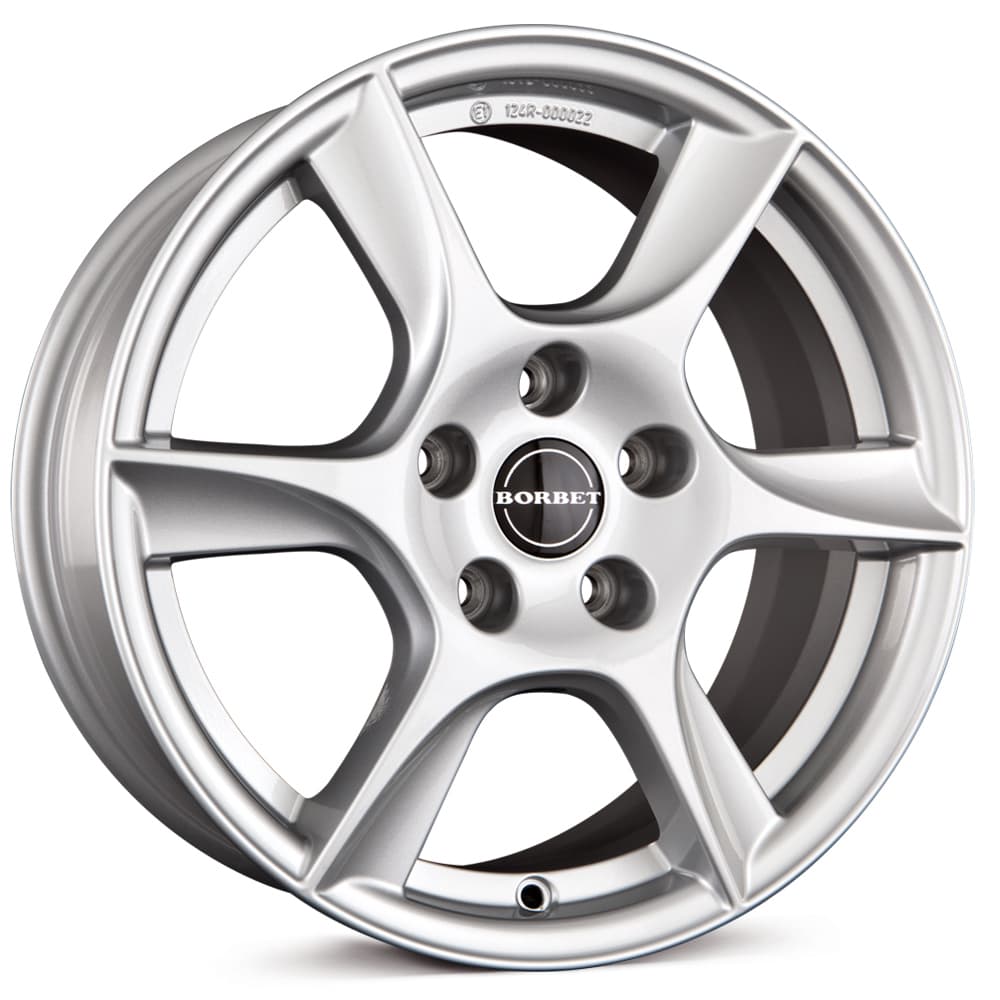 Borbet TL in brillant silver