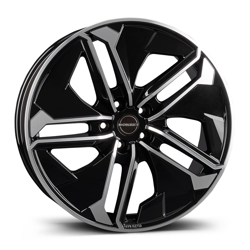 Borbet TX in black polished glossy