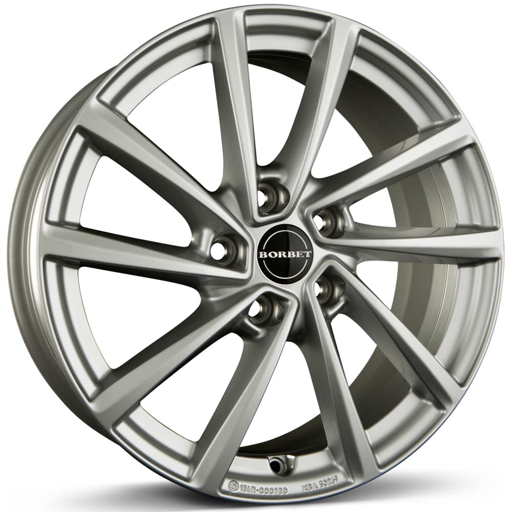 Borbet V in crystal silver
