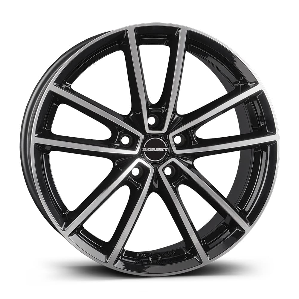 Borbet W in black polished glossy