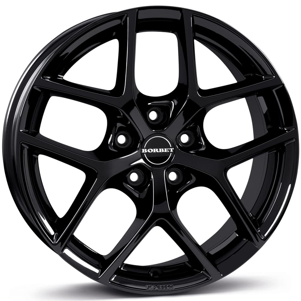Borbet Y in black glossy