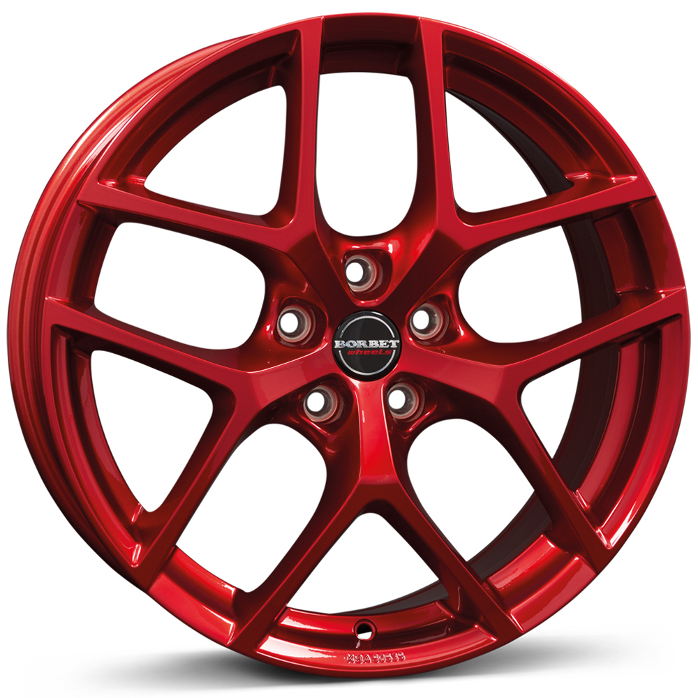 Borbet Y in candy red
