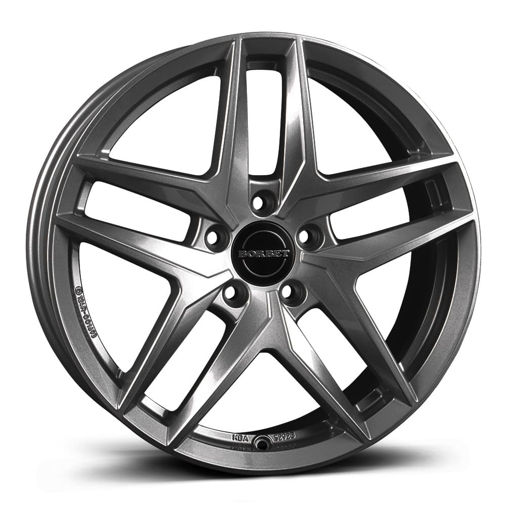 Borbet Z in dark grey matt