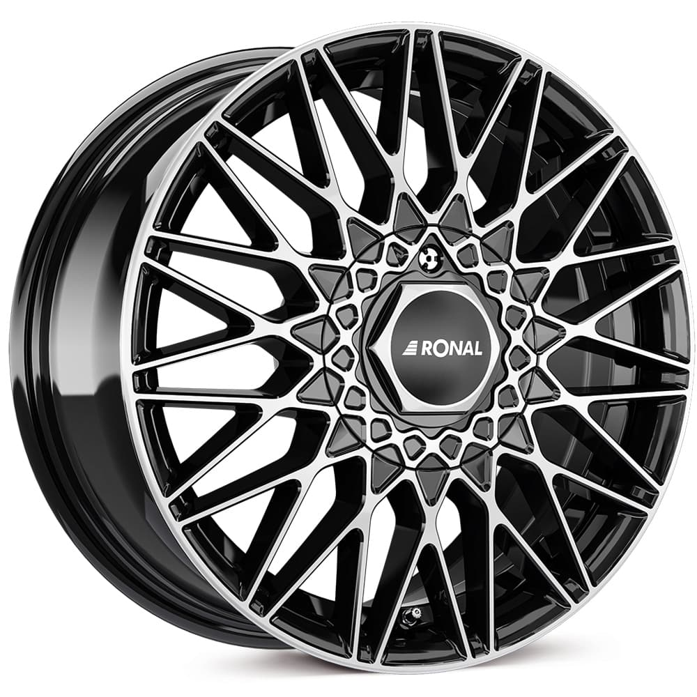 Ronal LSX in jetblack-frontkopiert