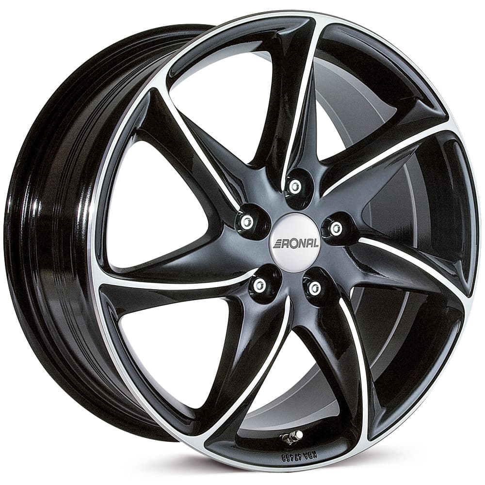 Ronal R51 in jetblack-frontkopiert