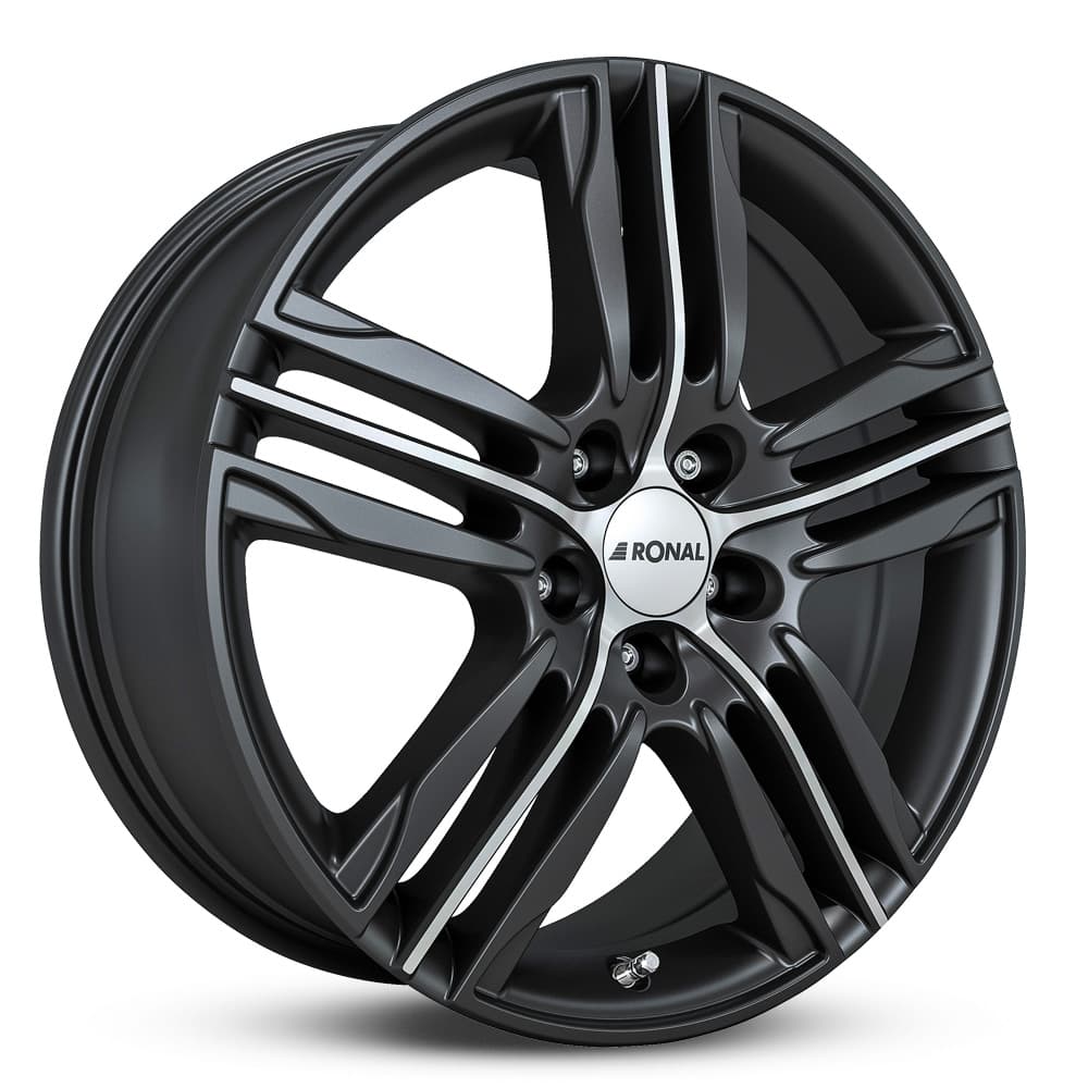 Ronal R57 in mattschwarz