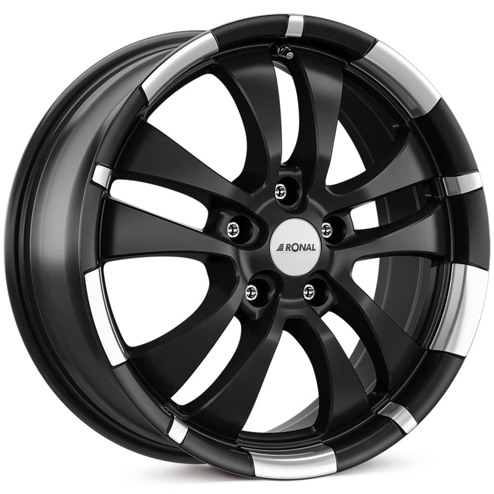 Ronal R59 in jetblack-matt-hornkopiert
