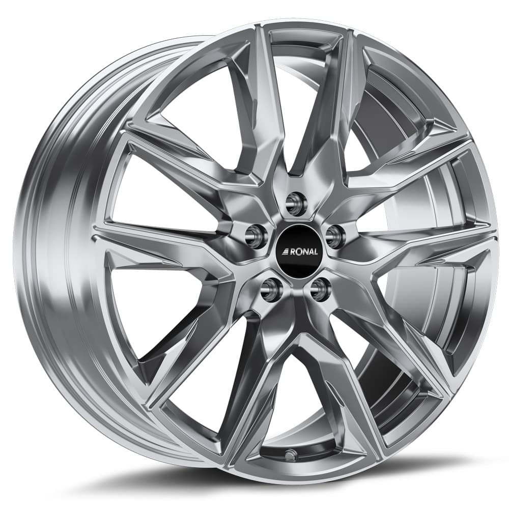Ronal R71 in platinum silver