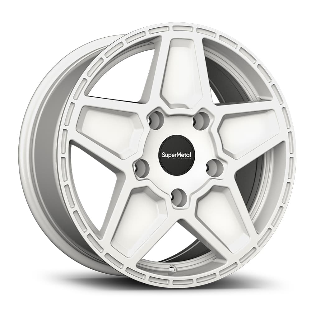 SuperMetal Rocket in gloss white