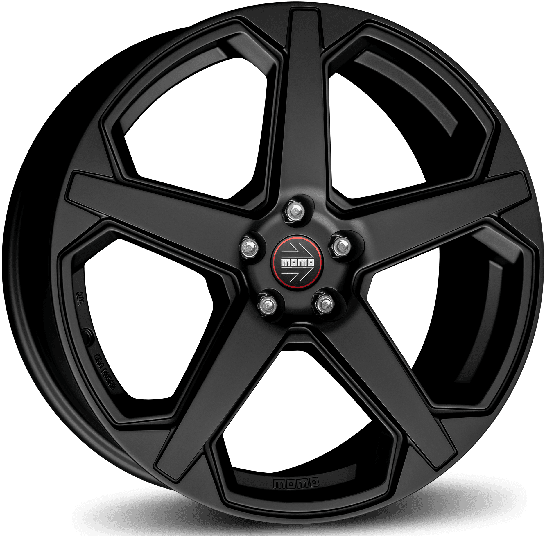 MOMO Star Evo in Matt Black