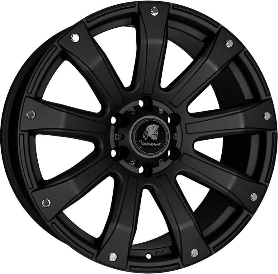 Tomahawk Ute in Matt Black
