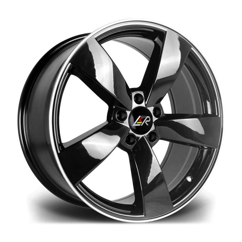 LMR TIAGO in BLACK POLISHED