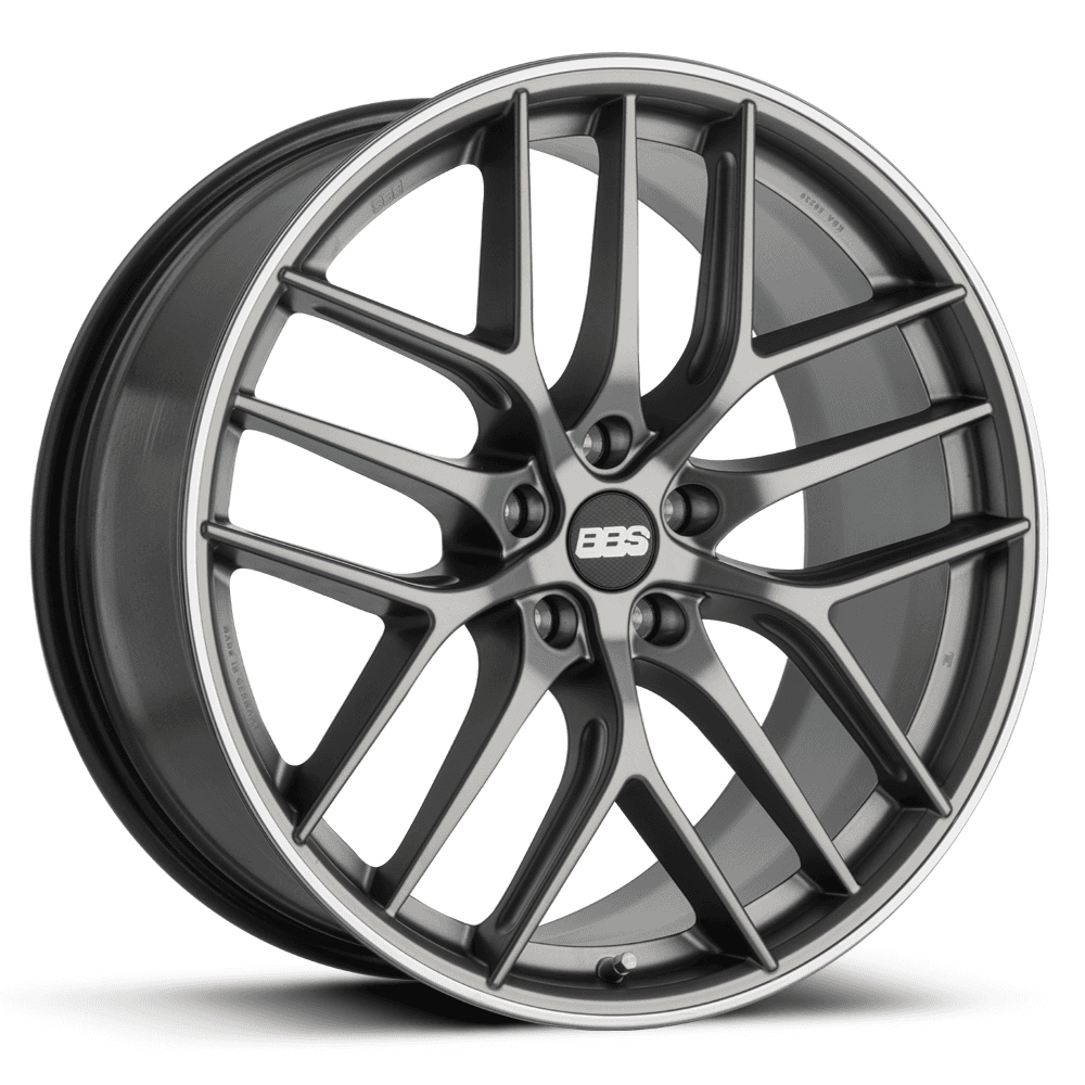 BBS CC-R in Satin Platinum with Stainless Rim Protector
