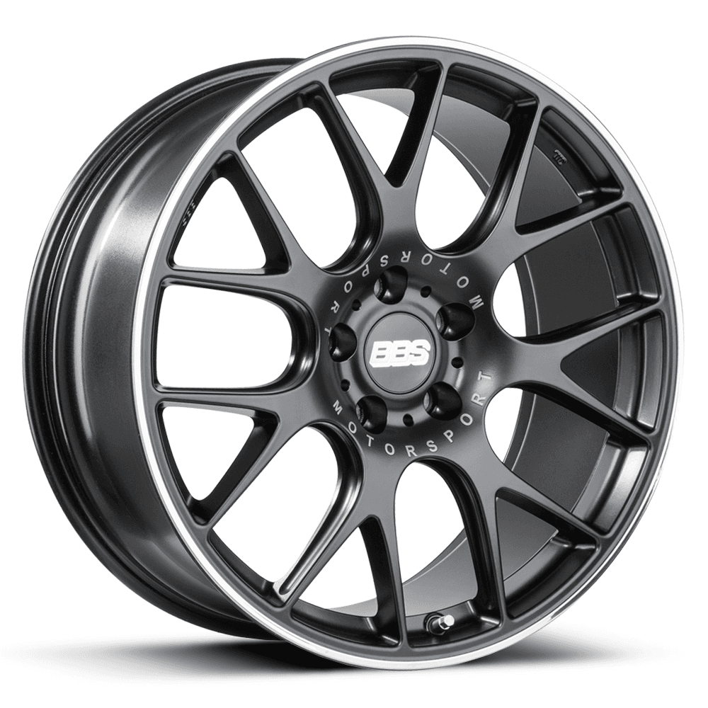 BBS CH-R in Satin Black with Stainless Rim Protector