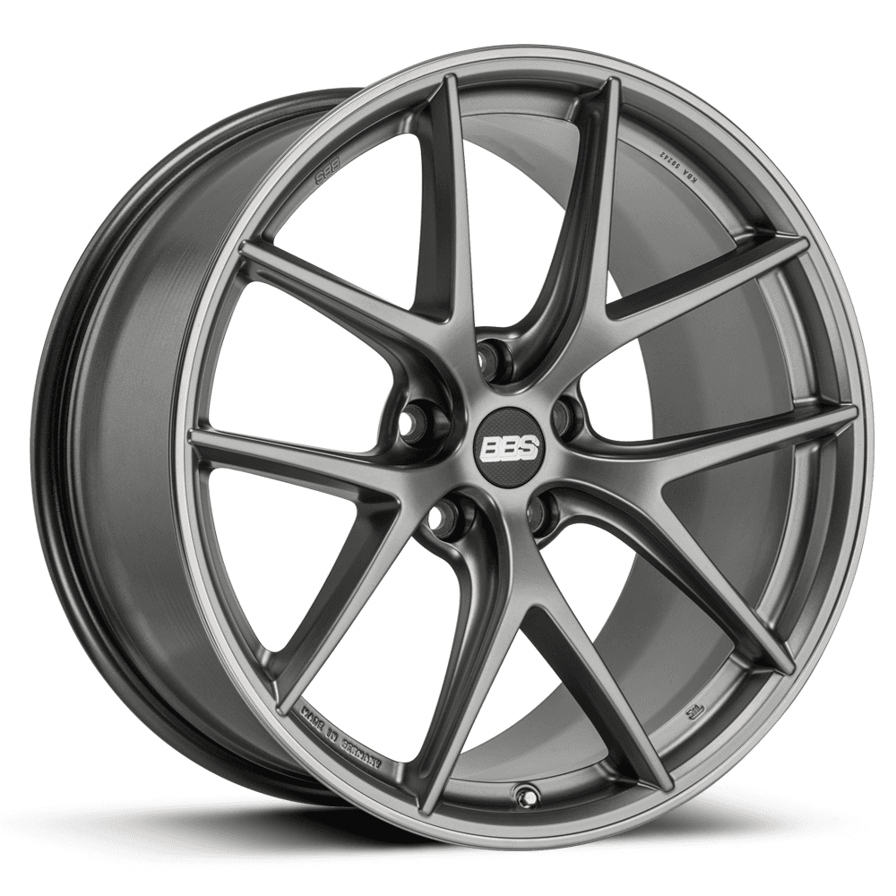 BBS CI-R in Satin Platinum with Stainless Rim Protector