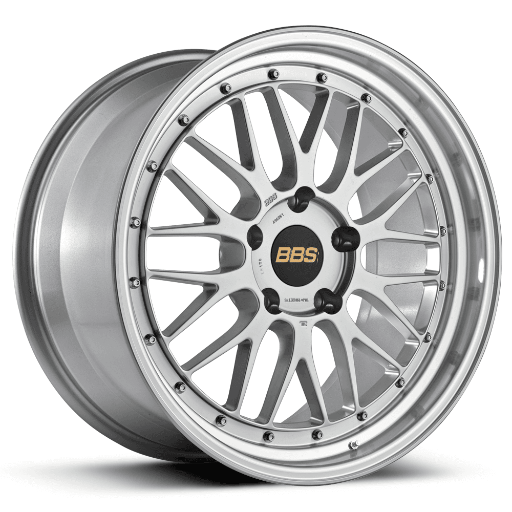 BBS LeMans (LM) in Brilliant Silver with Polished Rim